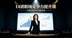 14讲职场竞争力提升课｜升职加薪技巧+技能升级
