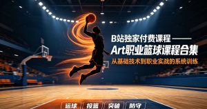 B站独家付费课程——Art职业篮球课程合集