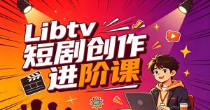 Libtv短剧创作进阶课 从脚本到成片的创作全流程