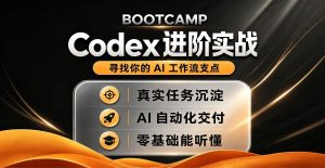 王师傅AI教练Codex进阶实战 ​零基础把AI真正用进工作流