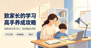 致家长的学习高手养成攻略